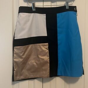 EP Pro Golf Skort Multi Color Side Slit size 8